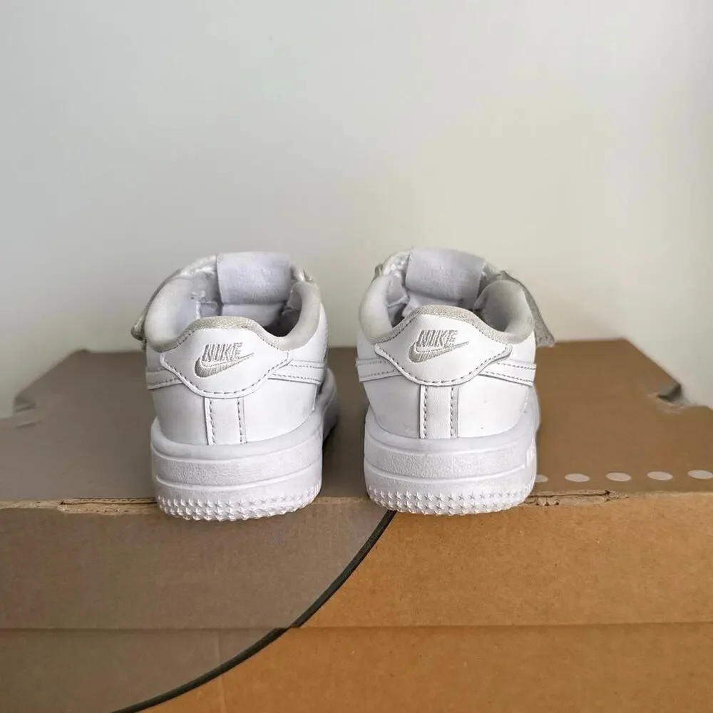 Nike Easyon ‘Triple White’ Toddler Sneakers- SZ 7 C